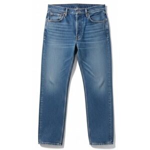 Levis 551 Vintage Relaxed Fit Tapered Leg Blue Jeans, Women's Size 16 Long